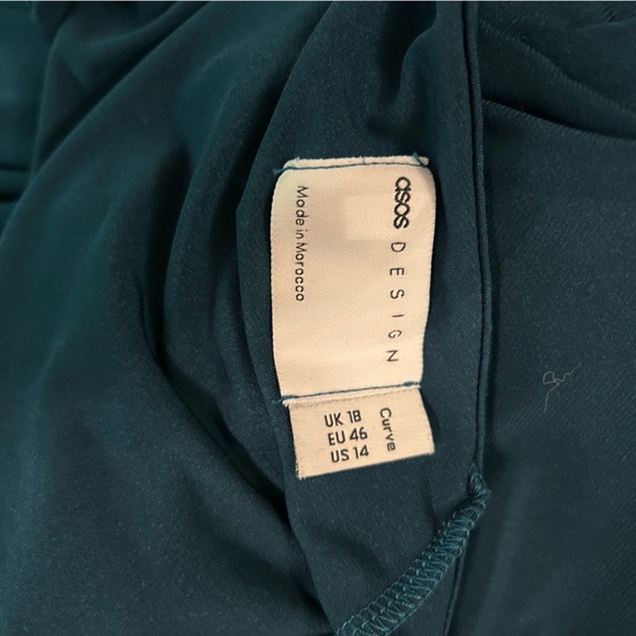 ASOS teal maxi dress - Picture 3 of 3